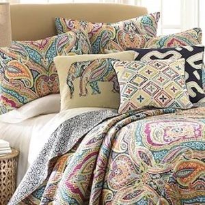 LEVTEX Magnolia Quilt Set, King